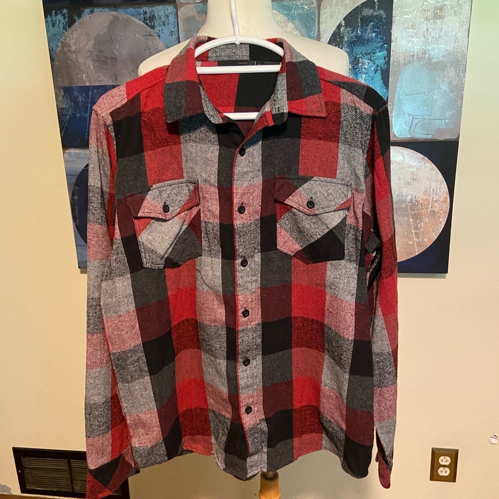 Reccess brand flannel Shirt